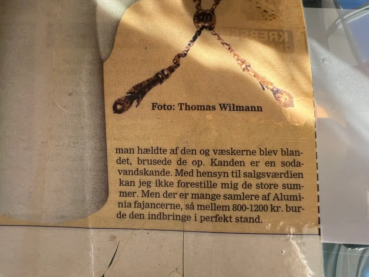 Billede 9 - Alumina Soda/Syre Kande. (22,5 Cm. Høj)