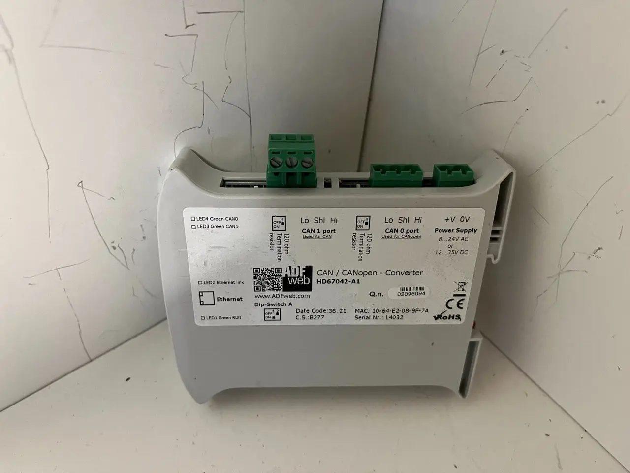 Billede 3 - ADFweb HD67042-A1 CAN to CANopen Converter DIN