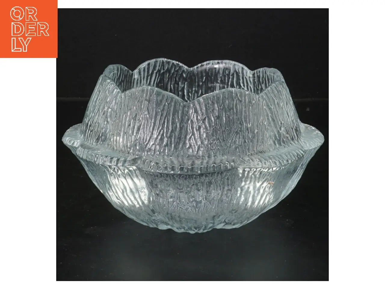 Billede 1 - Glasskål (str. 18x10 cm)