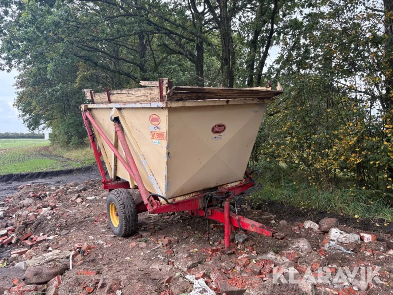 Billede 2 - Tipvogn Vicon HT5000