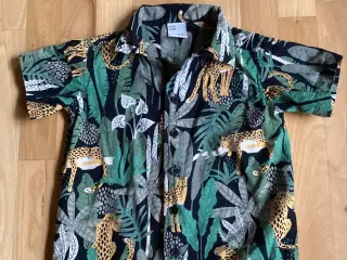 Skjorte med junglemønster