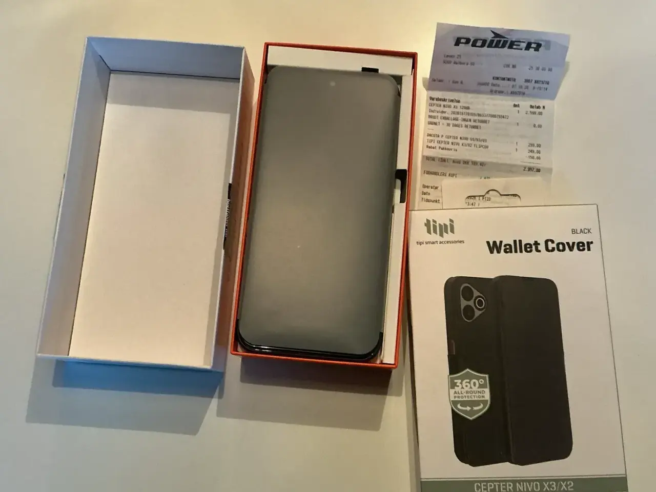 Billede 6 - Helt NY Cepter Nivo X3+ panserglas+cover