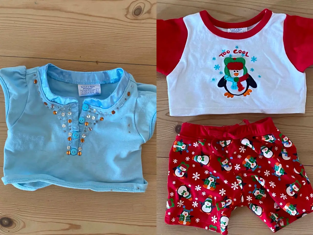 Billede 11 - Build-A-Bear bamse (bjørn) med tøj