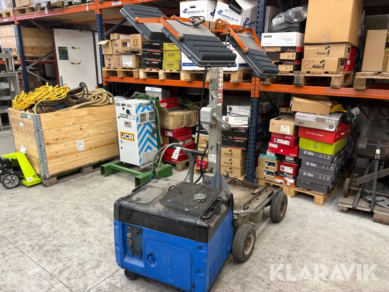 Billede 4 - Projektør Yanmar ELB - inklusiv diesel generator