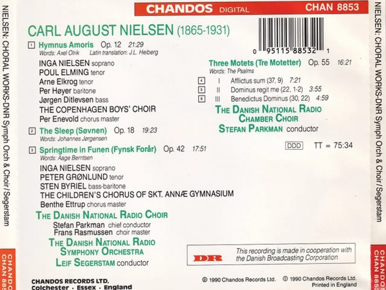 Billede 2 - Nielsen* – Hymnus Amoris – CD