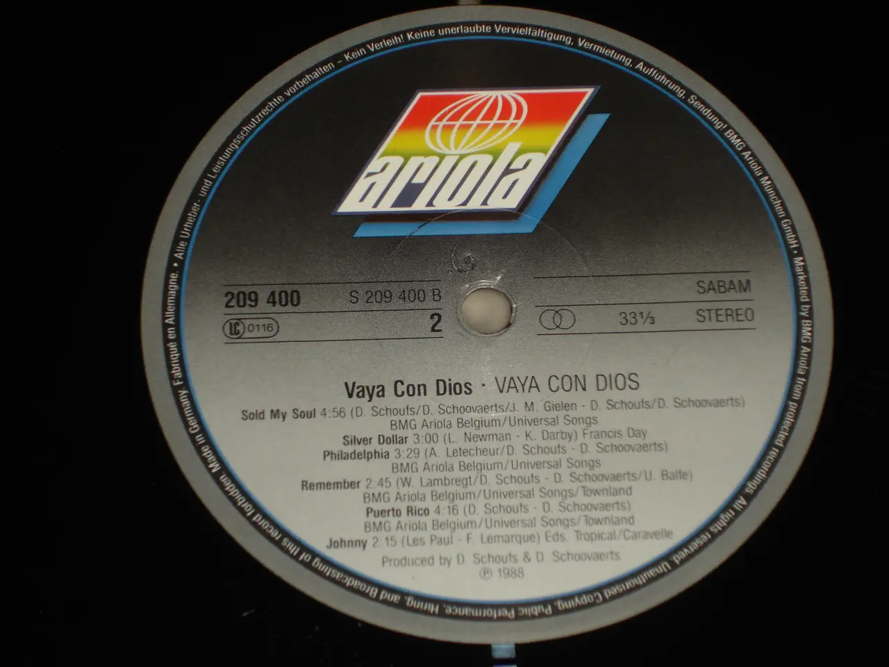 Billede 5 - (Sender gerne) Vaya Con Dios – Vaya Con Dios