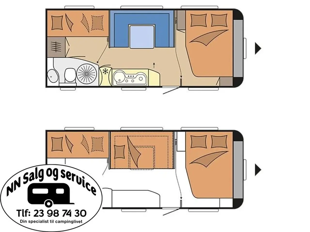 Billede 10 - 2018 - Hobby De Luxe Edition 545 KMF FANTASTISK flot og velholdt campingvogn