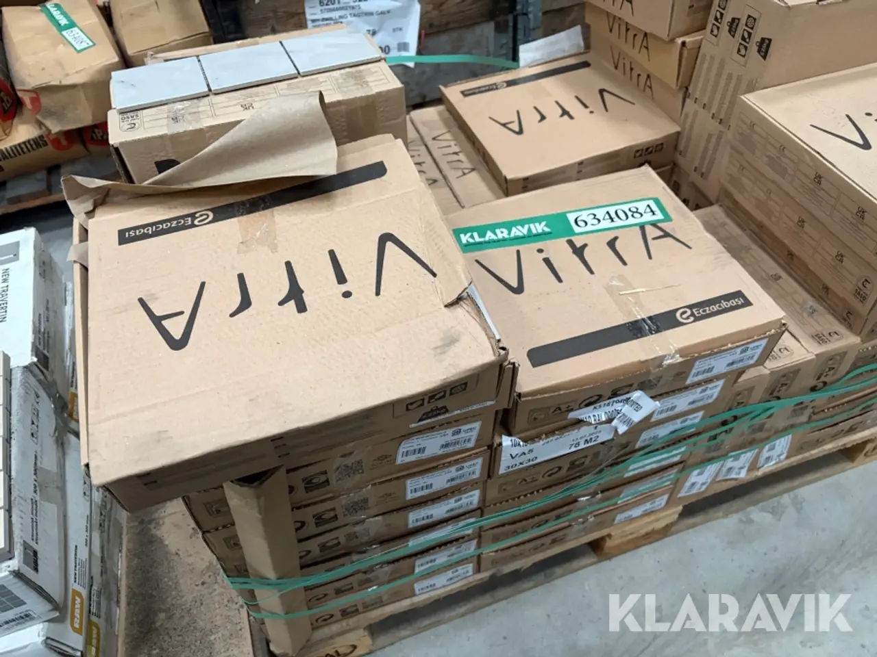 Billede 3 - Væg/gulvklinke Vitra