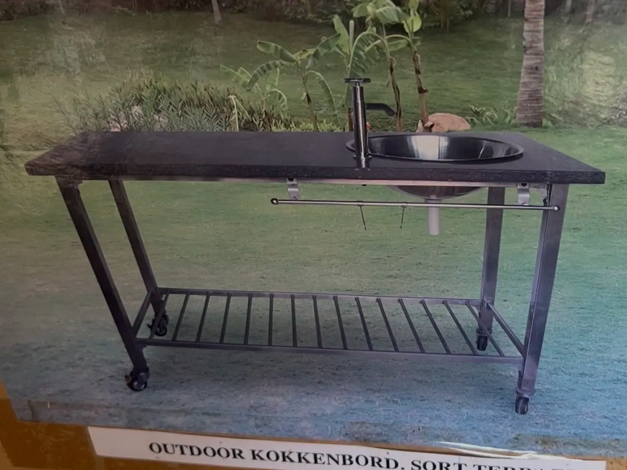Billede 1 - NYT/uåbnet outdoor køkkenbord med vask