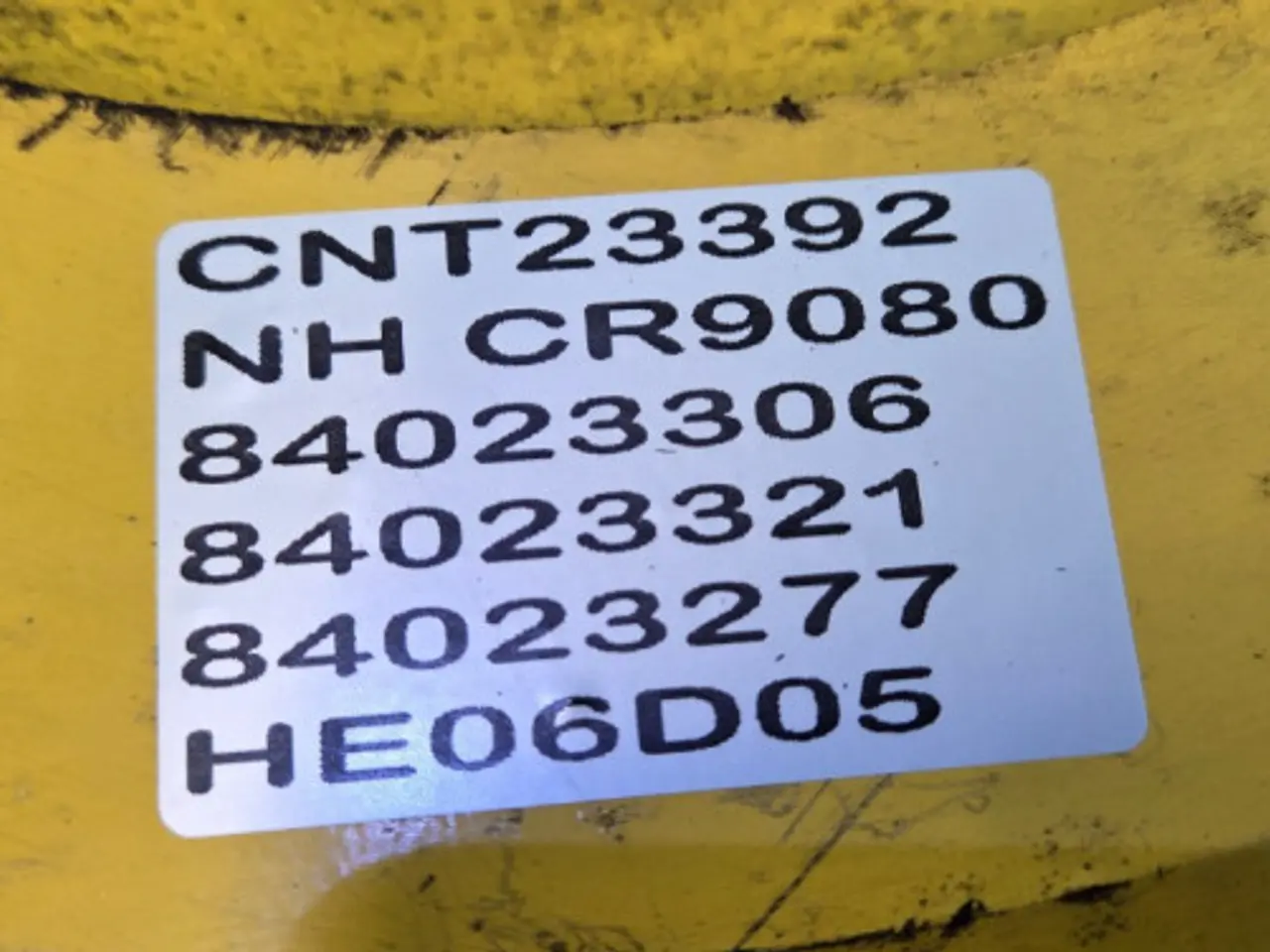Billede 15 - New Holland CR9080 Variatorskive 84023306