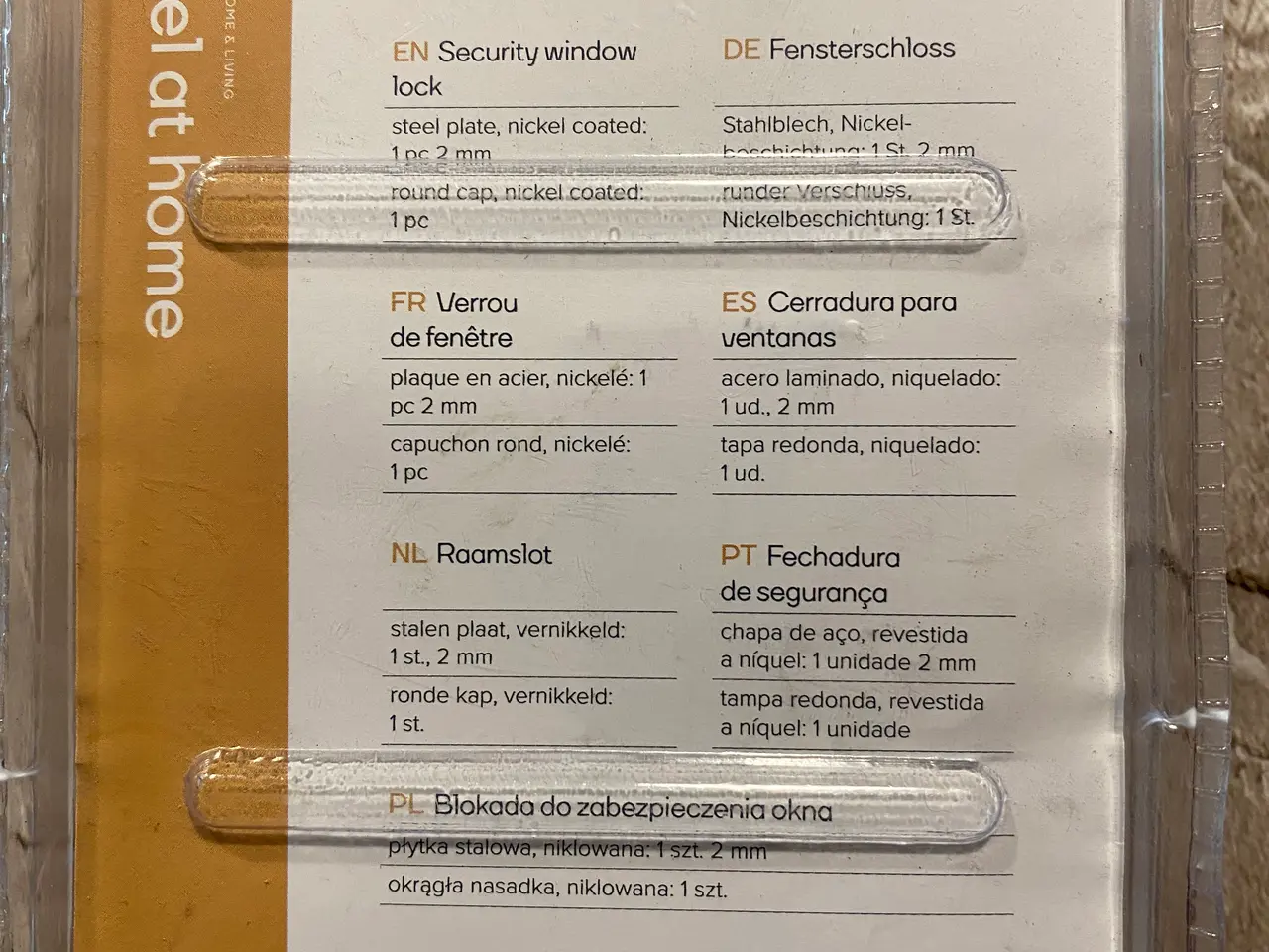 Billede 2 - Security Windows lock fra Perel
