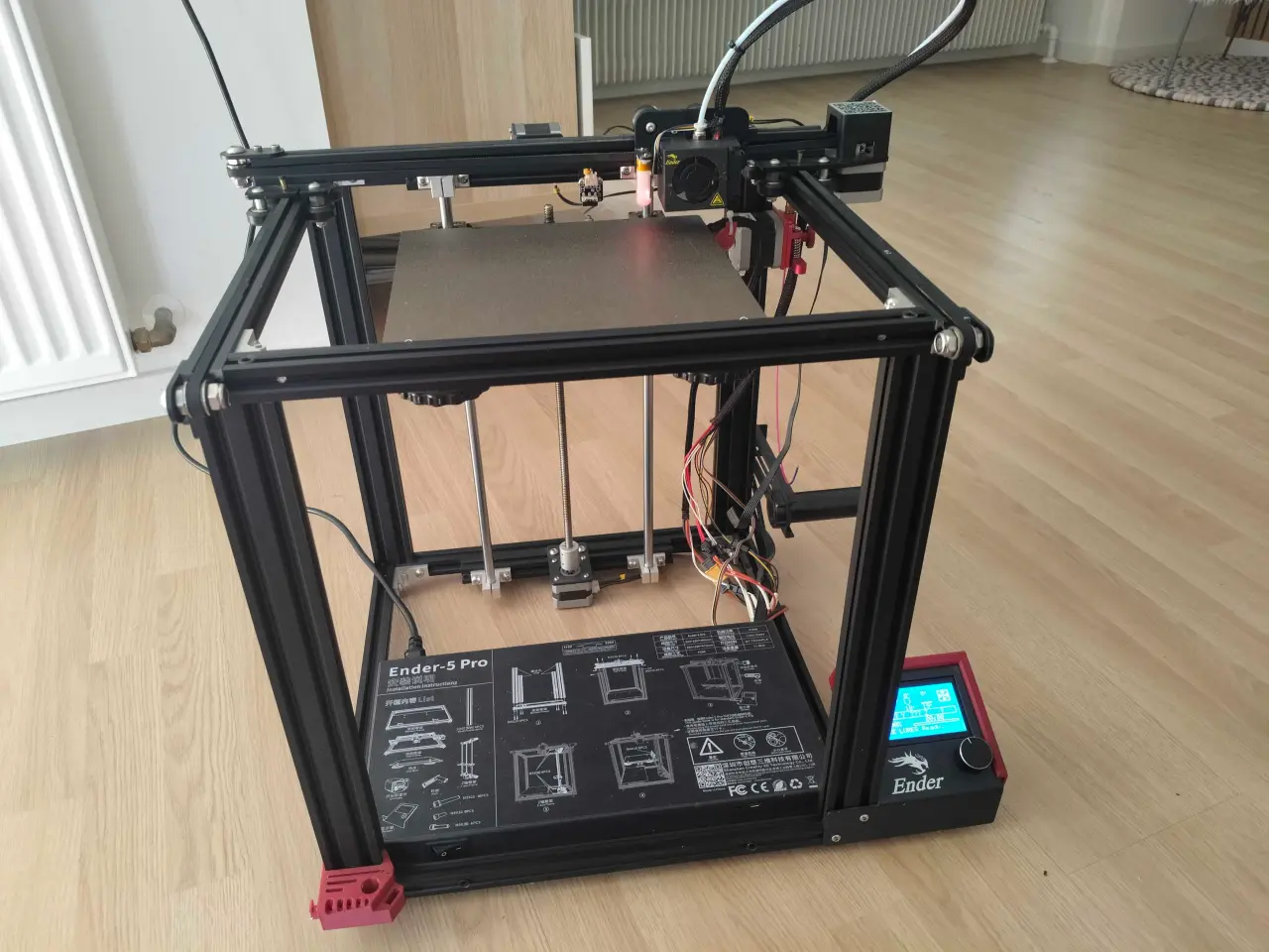 Billede 1 - Ende 5 Pro 3D printer – klar til brug + væra