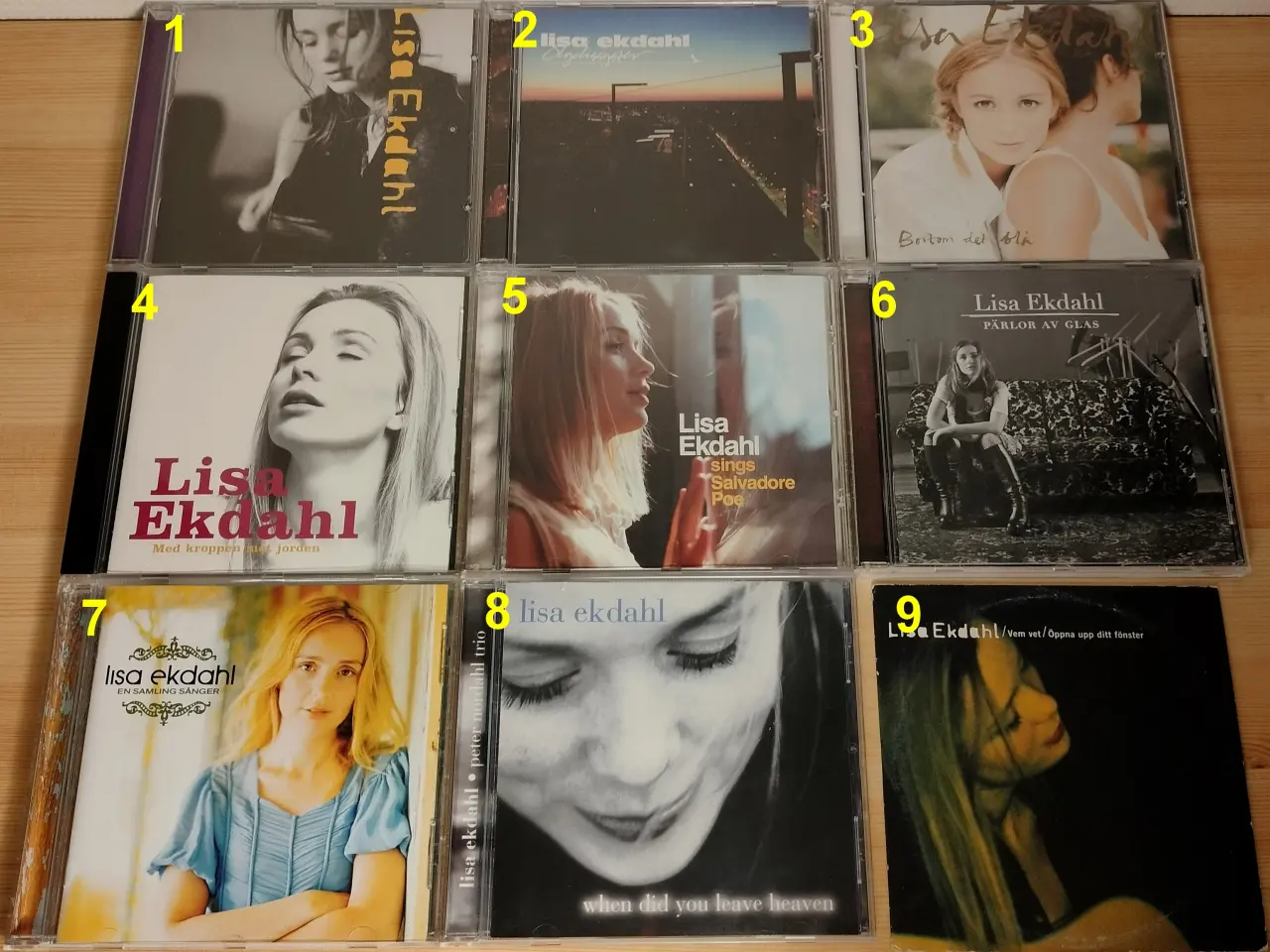 Billede 1 - Lisa Ekdahl CD'er: 9 Titler