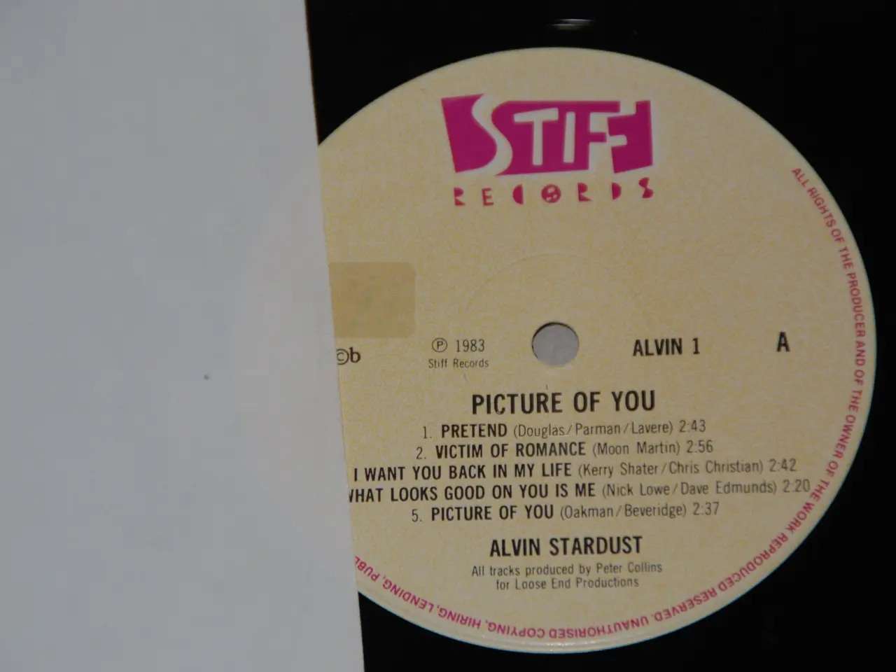 Billede 4 - 2 stk. lp - Alvin Stardust