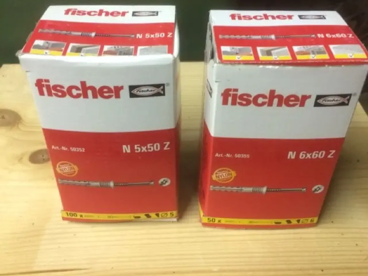 Billede 1 - Fischer sømplugs
