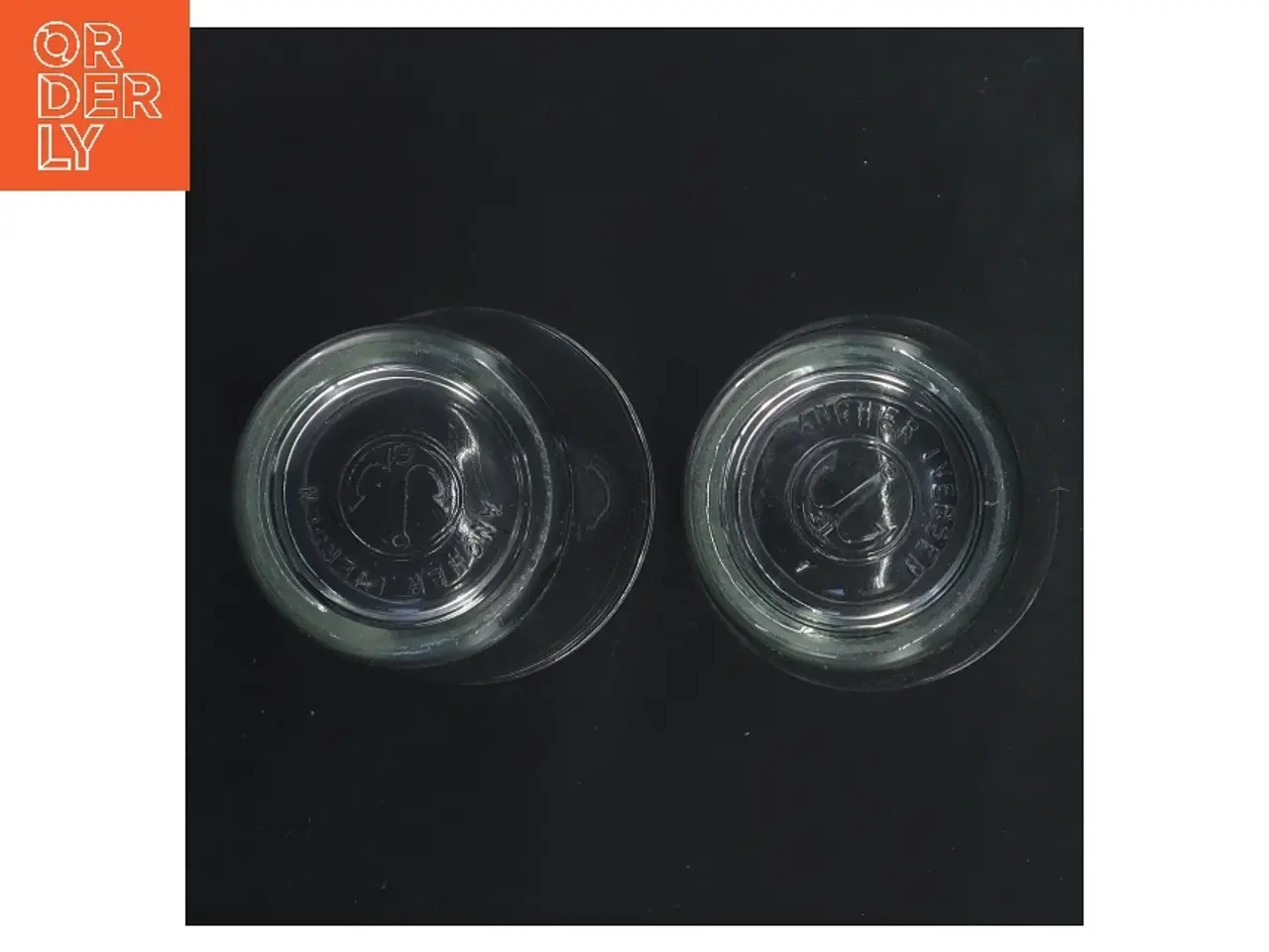 Billede 2 - Krus glas sæt (str. 2 stk Ø 7 cm længde 10 cm)