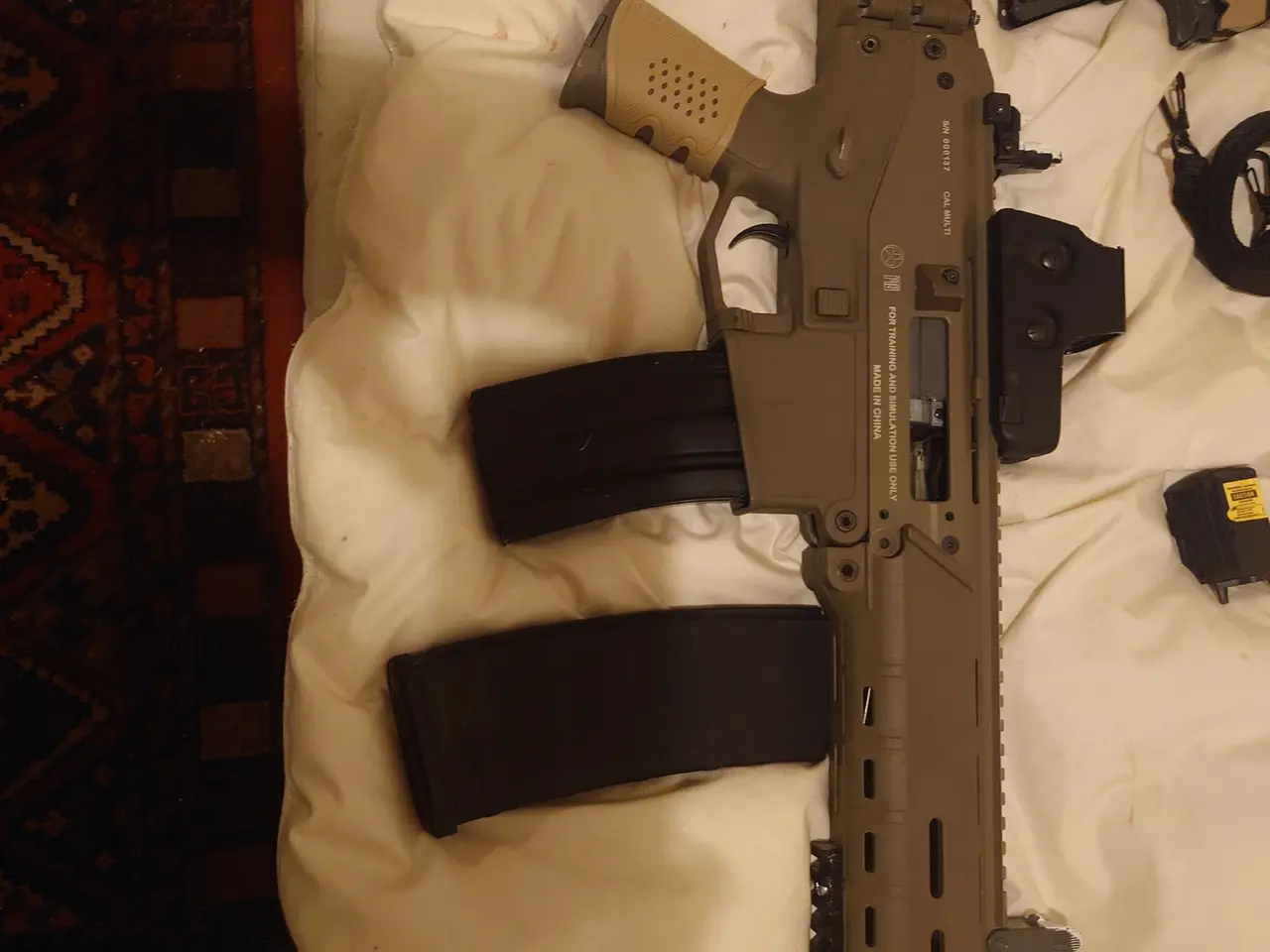 Billede 2 - Masada /ICS aeg + Colt m1911a1 airsoft