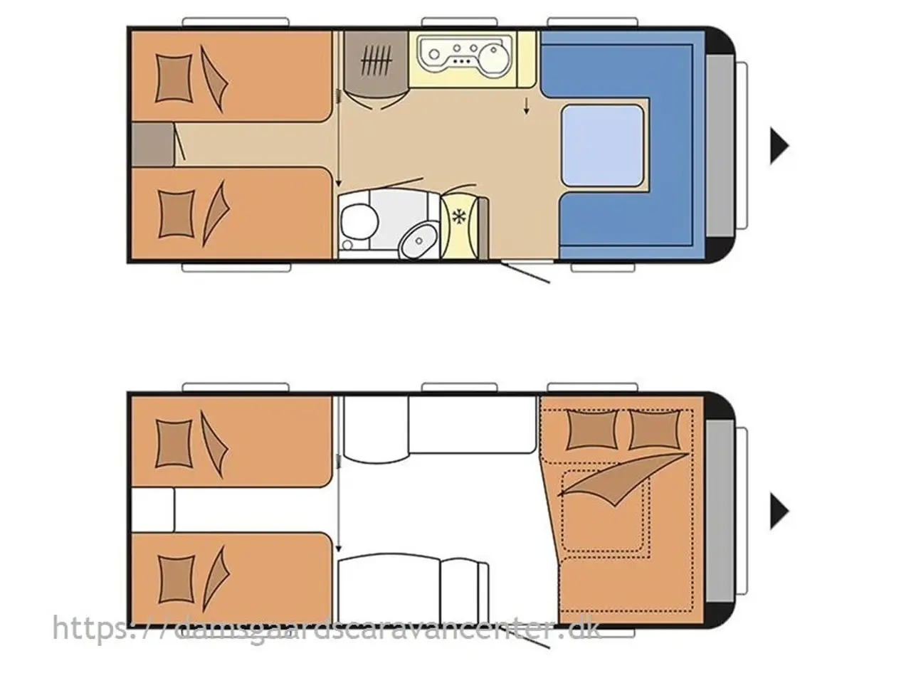 Billede 8 - 2019 - Hobby Prestige 560 LU Enkeltsenge-Mover-Gulvtemp.-Telt