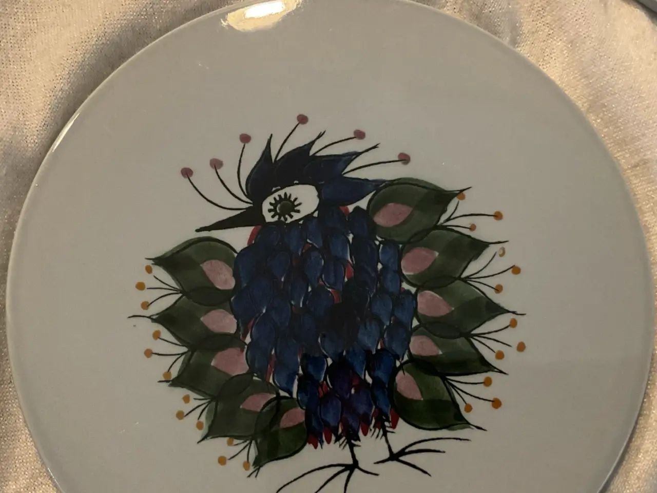 Billede 1 - Aluminia/ Royal Copenhagen FANTASIFUGL