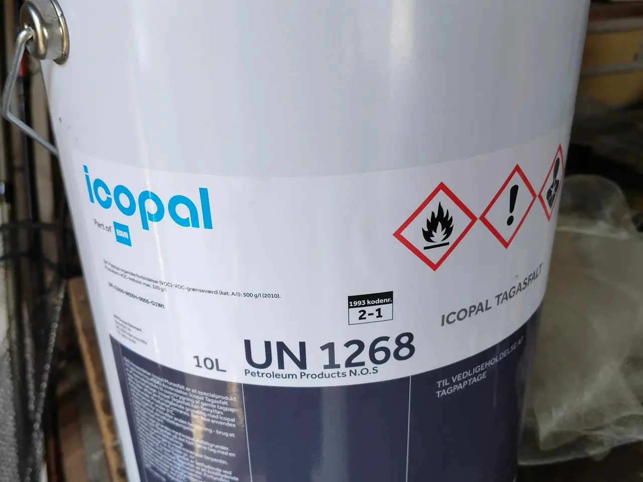 Billede 1 - Icopal - tagasfalt paptag