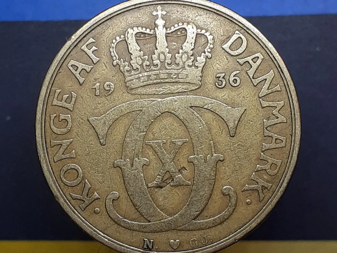 Billede 1 - 2 kr 1936 bedre årgang.