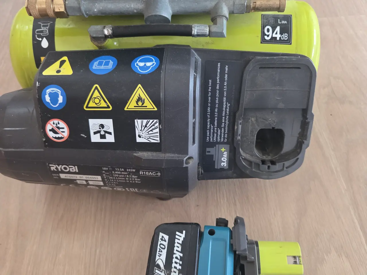 Billede 5 - Ryobi kompressor 