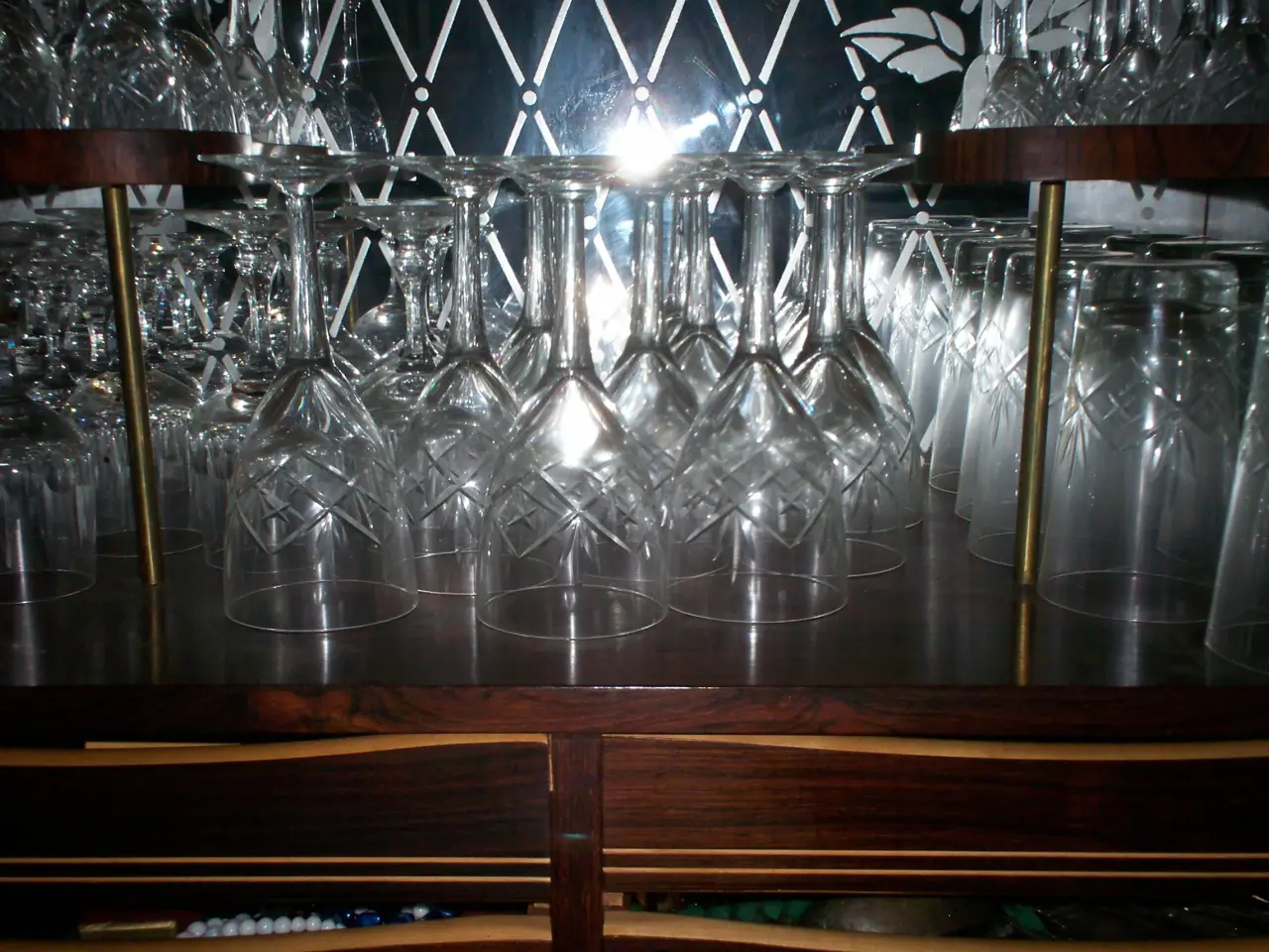 Billede 2 - Ulla krystal glas Holmegaard
