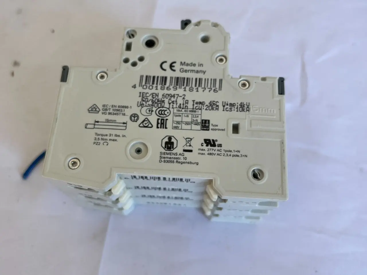 Billede 10 - 10x Siemens 5ST3010 Auxiliary Circuit kontakt 1NO