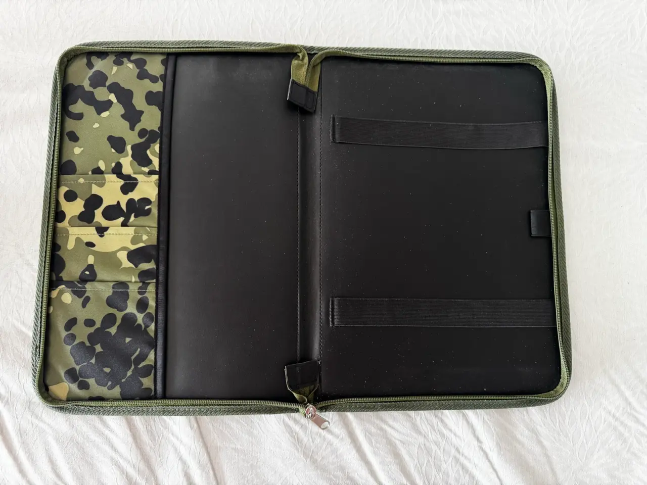 Billede 2 - Original M/84 Militær Skrivemappe / Dokumentmappe 