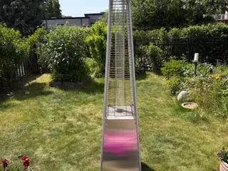 Terrassevarmer m. ekstra rør (gas)