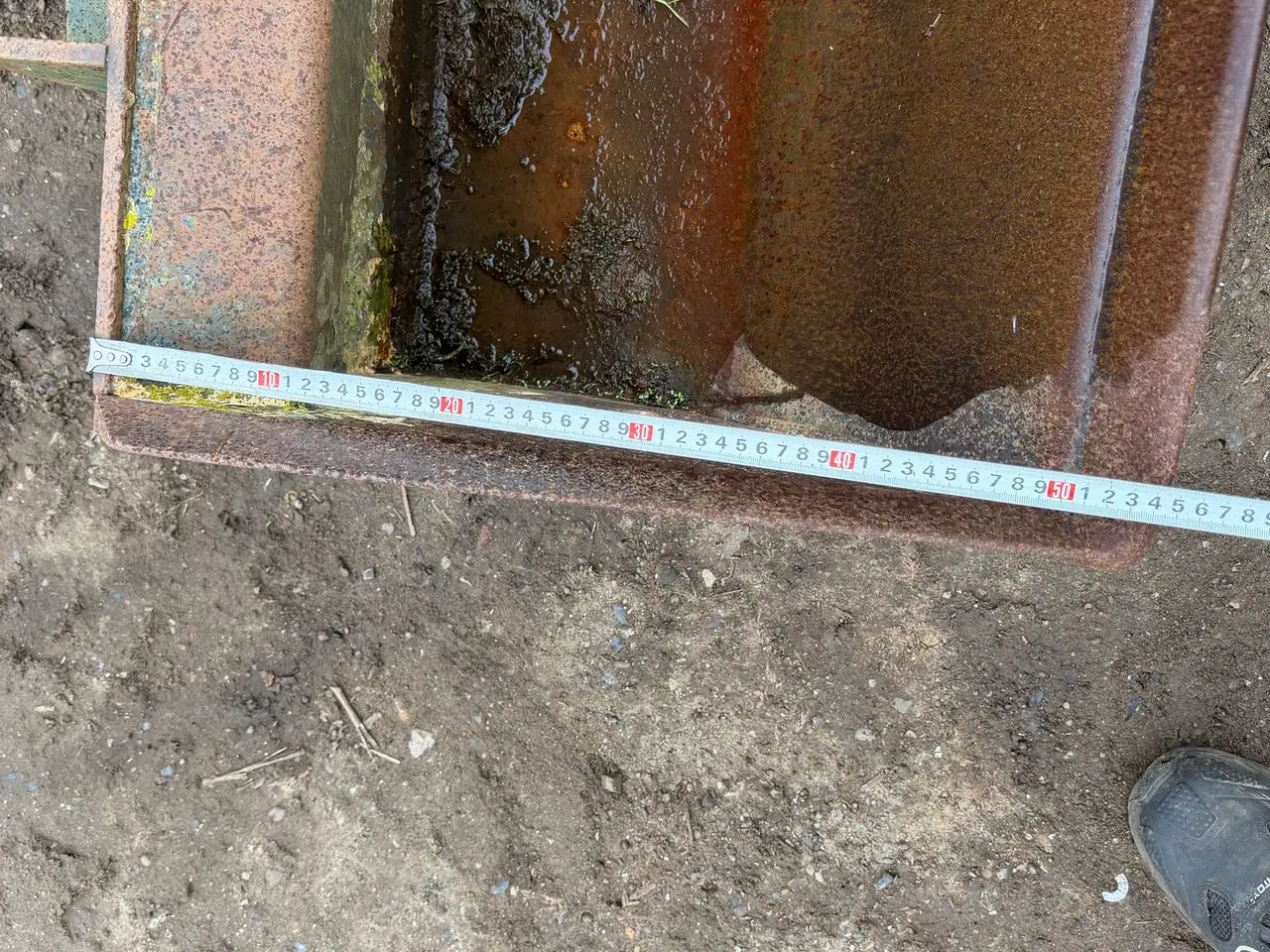 Billede 6 - - - - Bagskovl 180 cm med tilt - Hydrema Beslag