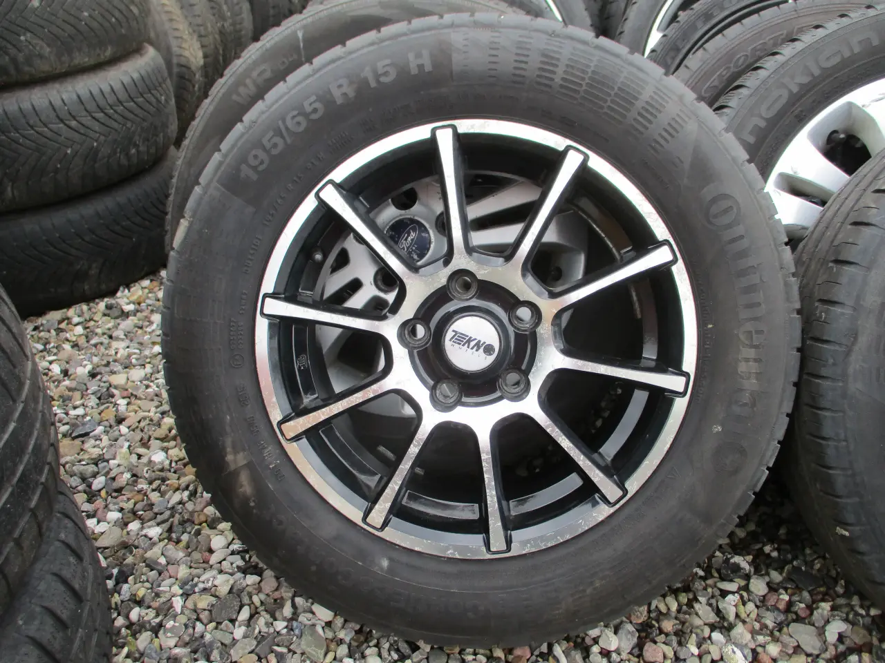 Billede 2 - 15" Tekno 5X112 ET45 195/65/15" sommerdæk