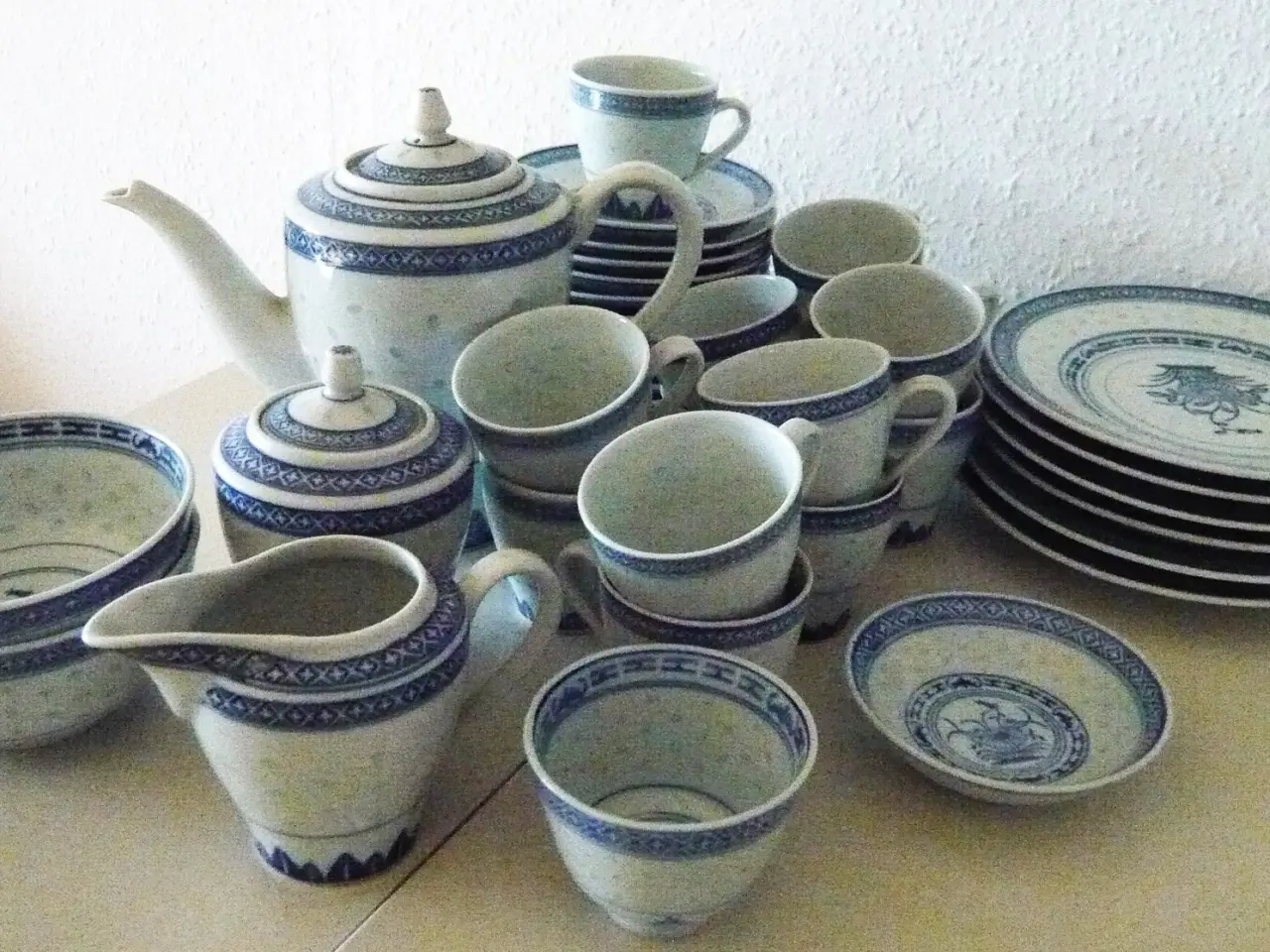 Billede 1 - Riskorn porcelæn