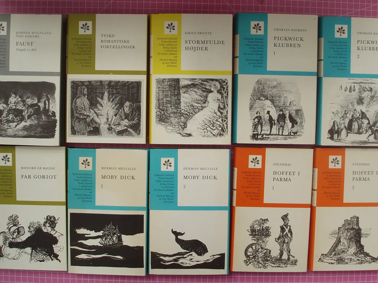 Billede 3 - Gyldendals Bibliotek Verdenslitteratur Hardback