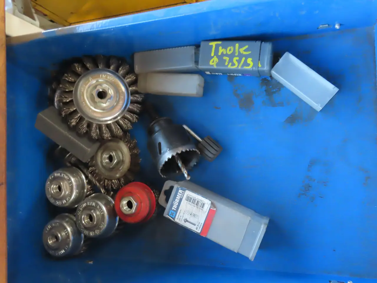 Billede 10 - Værkstedsrullebord med indhold