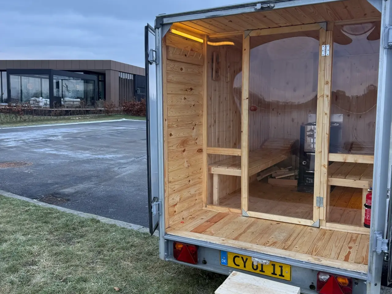Billede 7 - 🪵 NY Mobil Sauna på cargo Trailer
