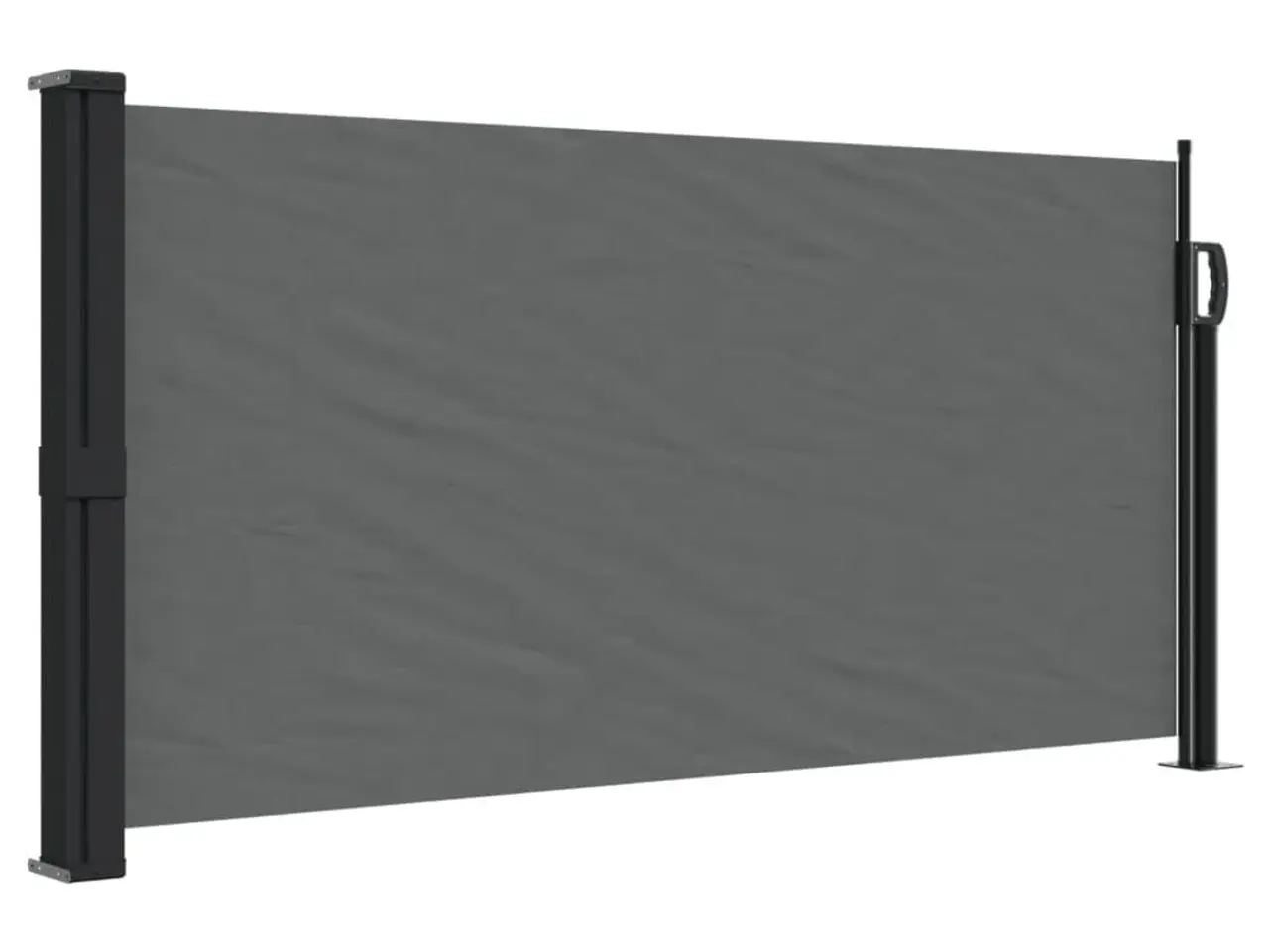 Billede 2 - Udtrækkelig sidemarkise - antracit 100 × 300 cm