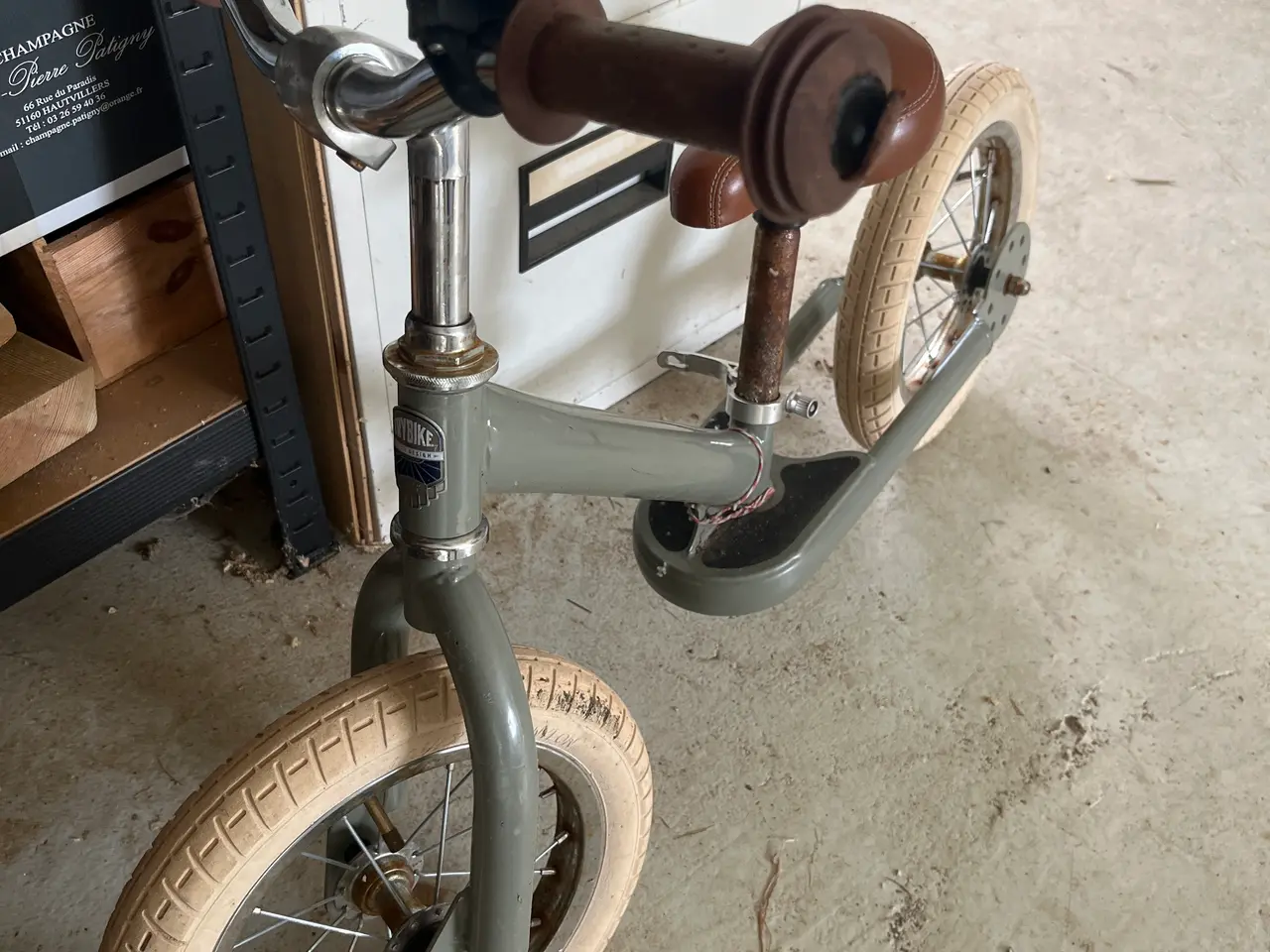 Billede 2 - Trybike løbecykel i grøn