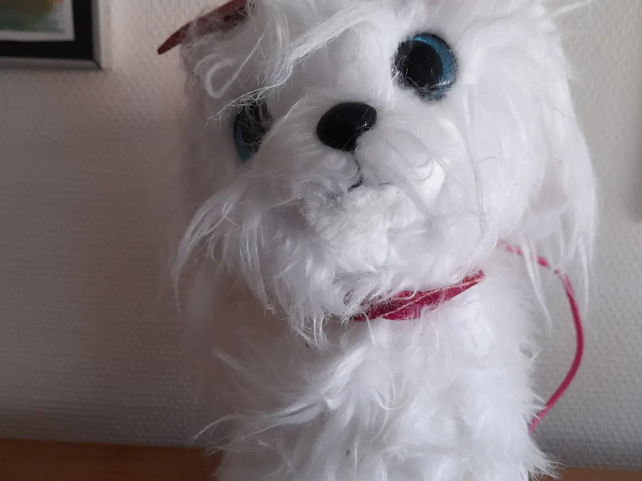 Billede 2 - Kær fluffy hund, der kan gå og sige lyde.