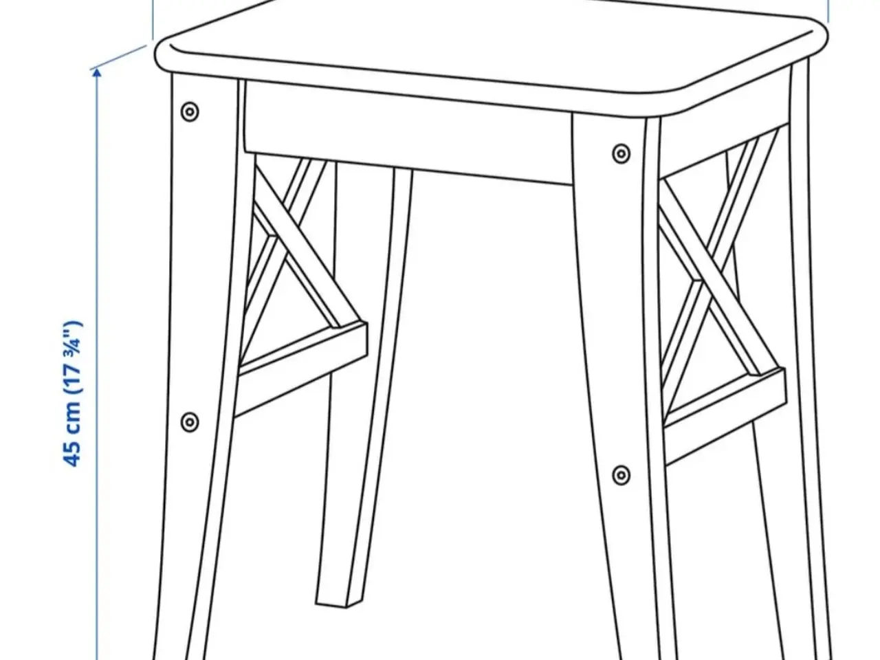 Billede 8 - Sminkebord + skammel Ikea Hemnes