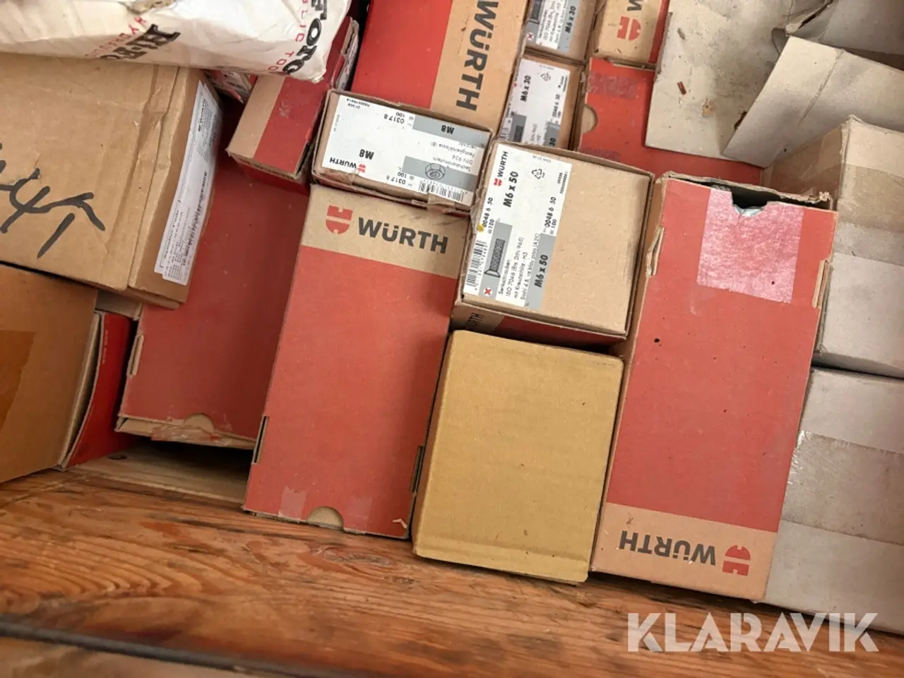 Billede 4 - Blandet lot med bolte og møtrikker, stort lot