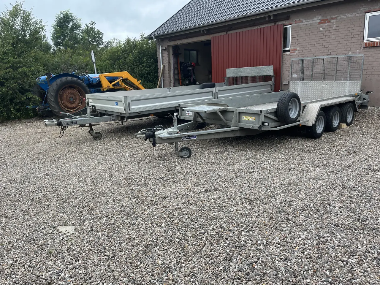 Billede 1 - Maskintrailer og universaltrailer udlejes