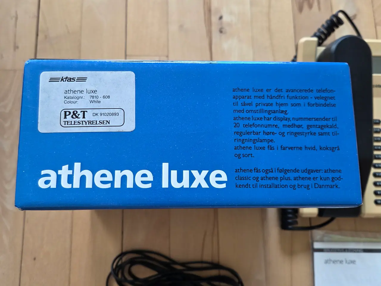 Billede 2 - KTAS Athene Luxe fastnettelefon med display