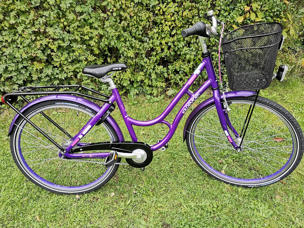 Billede 5 - Næsten ny Kildemoes pigecykel, 26", 43 cm, 7 gear,