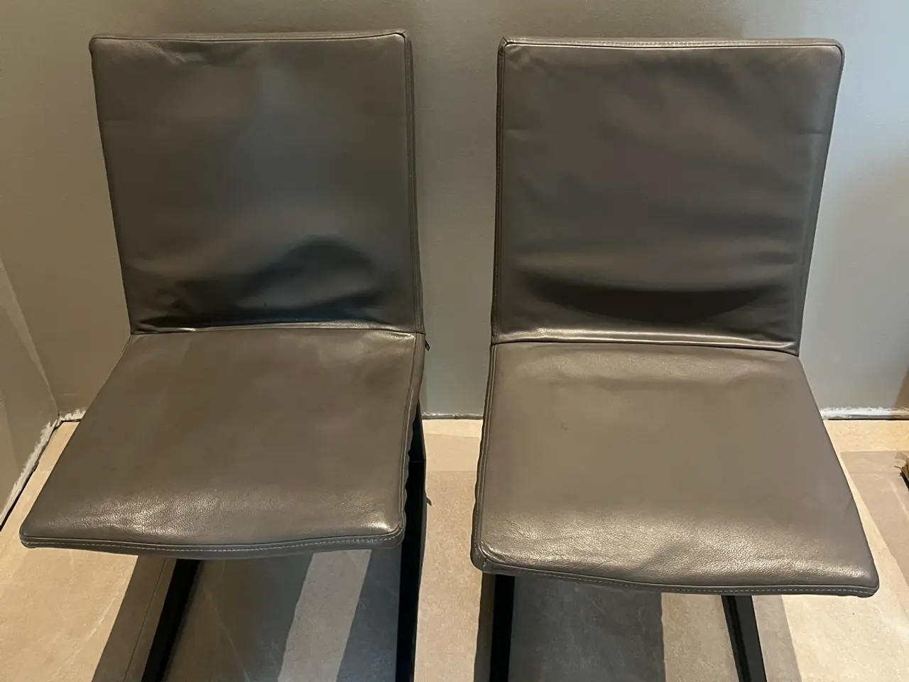 Billede 1 - 2 stole fra BoConcept i læder