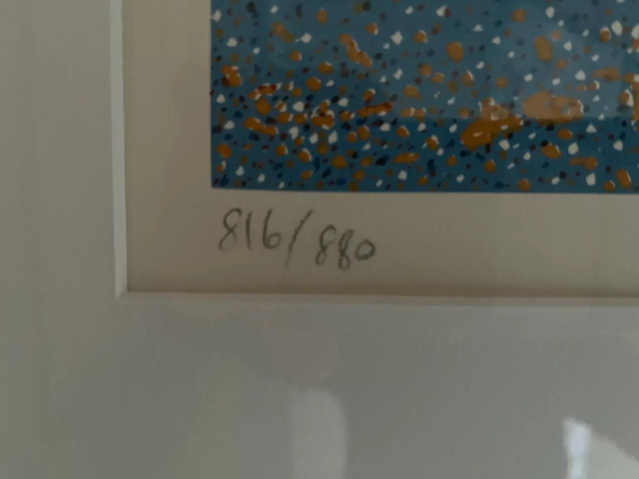 Billede 2 - Bjarke Regn Svendsen, Litografi, aluramme. Giv bud