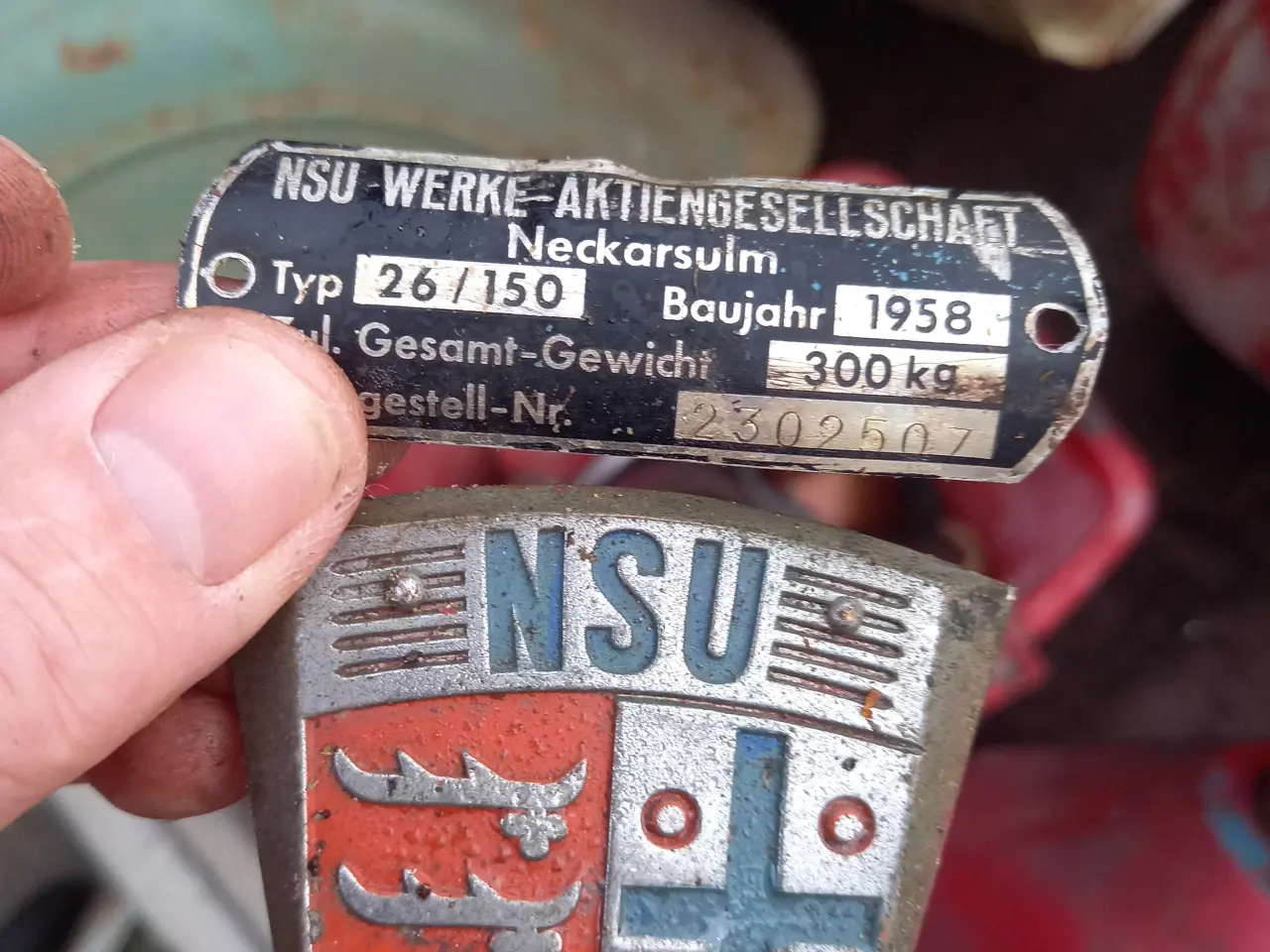 Billede 1 - NSU Prima. Veteran scootere