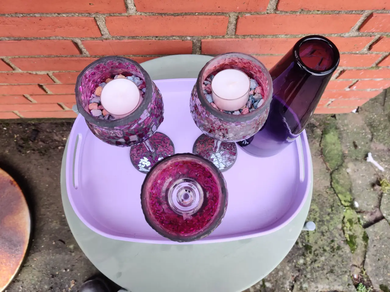 Billede 2 - Dekorationsglas 