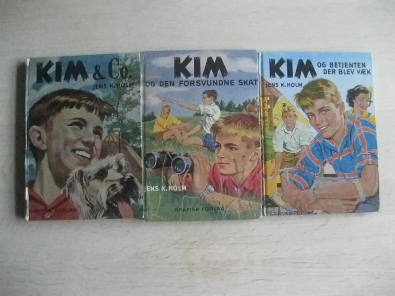 Billede 1 - Kim, Susy og Jan - spændingsbøger for børn ;-)