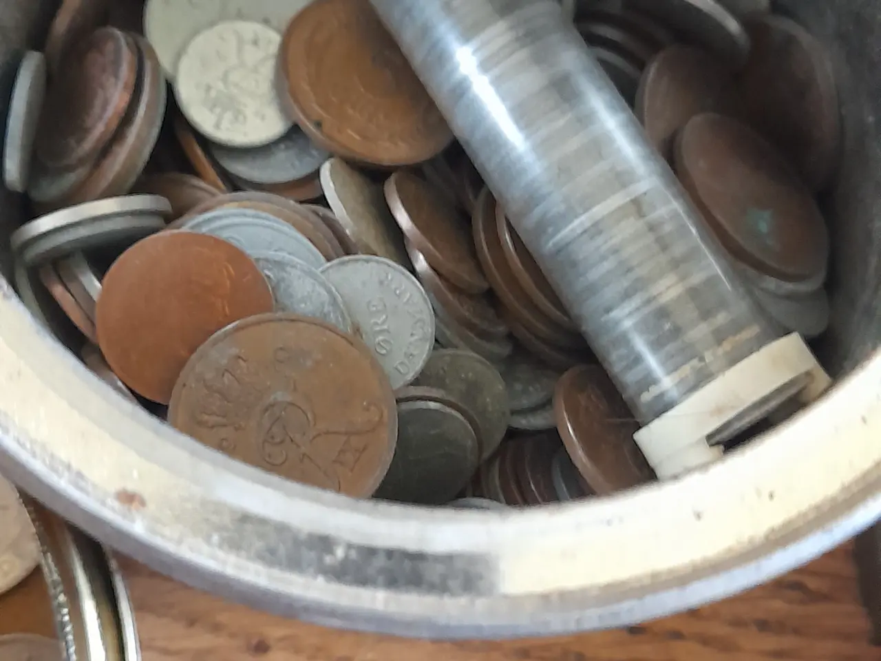 Billede 2 - Gamle danske mønter blandede